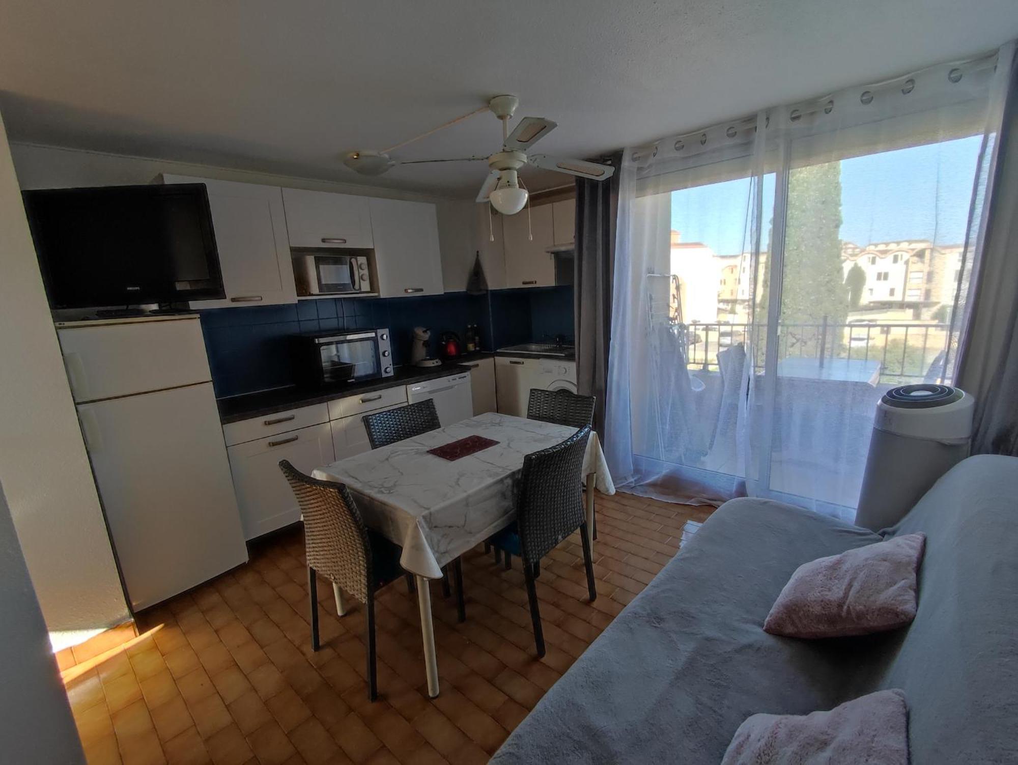 Appartement T2 Avec Piscine, Proche De La Plage Et Du Port Gruissan Bagian luar foto